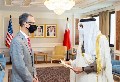 وزير الخارجية يتسلم نسخة من أوراق اعتماد سفير أمريكا