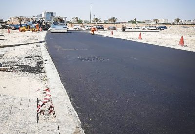 الأشغال: الانتهاء من مشروع خط الصرف الصحي الناقل من الجفير الى الغريفة