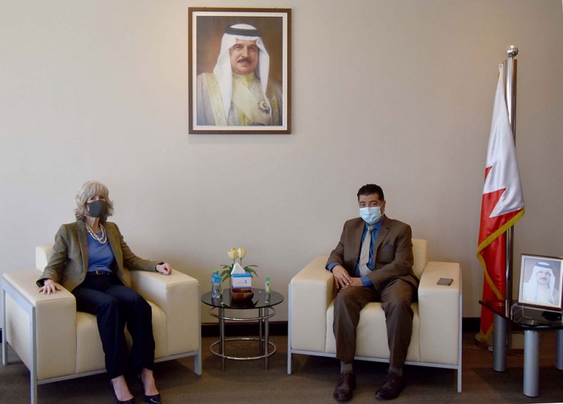 رئيس المؤسسة الوطنية لحقوق الإنسان والقائم بأعمال السفارة الأمريكية يبحثان تعزيز التعاون المشترك