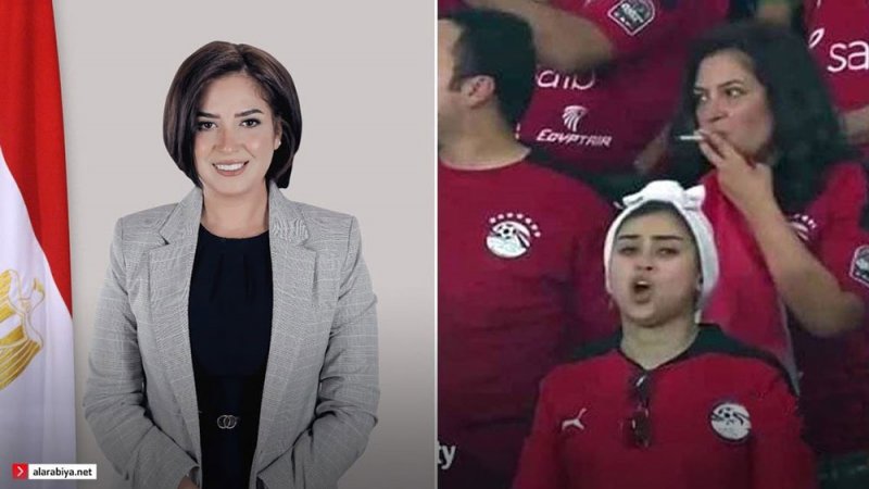 أشعلت سيجارة على مدرج مباراة فاشتهرت.. نائبة مصرية تعلق
