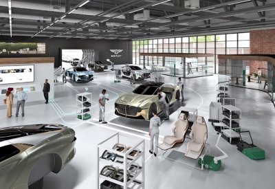 BENTLEY تؤمِّن انتاج المملكة المتحدة لأول سيارة كهربائية