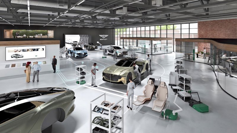 BENTLEY تؤمِّن انتاج المملكة المتحدة لأول سيارة كهربائية