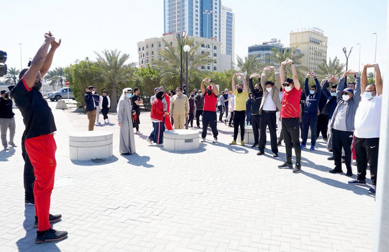 وزارة الخارجية تنظم فعالية اليوم الرياضي لمملكة البحرين