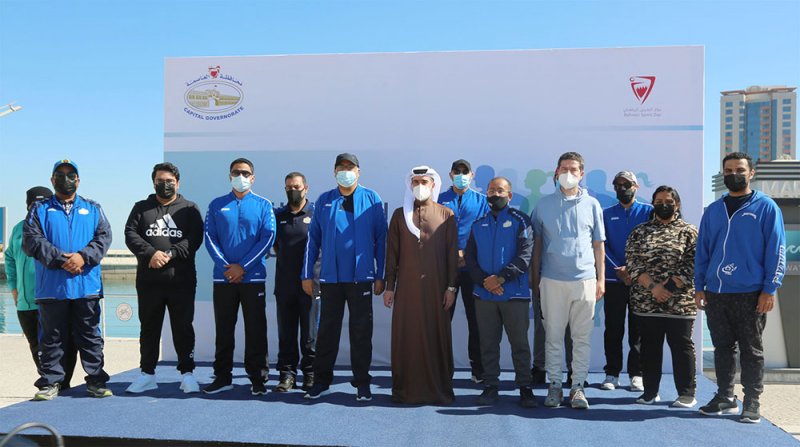 محافظة العاصمة تنظم فعالية يوم البحرين الرياضي وسط مشاركة واسعة