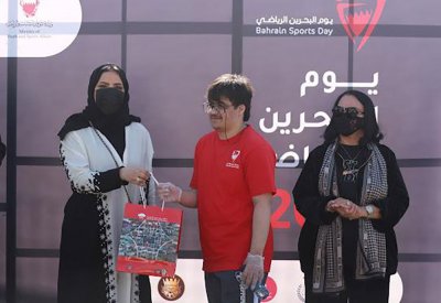 سبيكة الفضالة تشارك في فعالية اليوم الرياضي للأيتام وذوي الهمم بمركز شباب مدينة حمد النموذجي