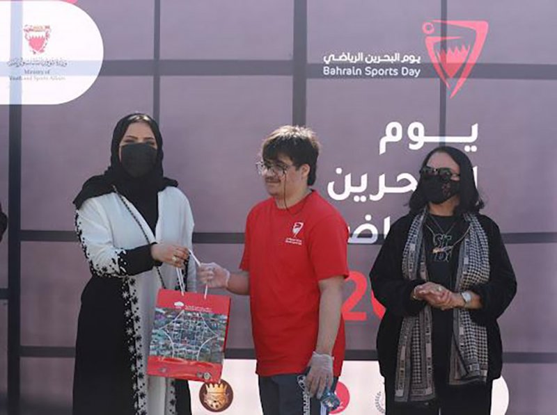 سبيكة الفضالة تشارك في فعالية اليوم الرياضي للأيتام وذوي الهمم بمركز شباب مدينة حمد النموذجي
