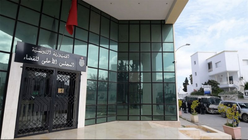 مرسوم رئاسي تونسي باستحداث مجلس أعلى مؤقت للقضاء