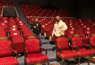 أشكناني والصفار يقومان بزيارة ميدانية لموقع بطولة خالد بن حمد لكمال الأجسام