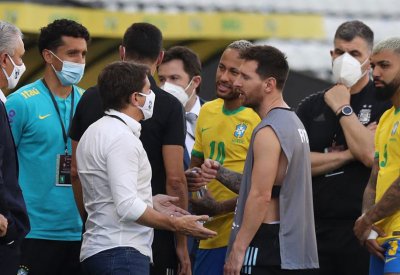 فيفا يغرم الاتحادين البرازيلي والأرجنتيني بعد أحداث مواجهة التصفيات