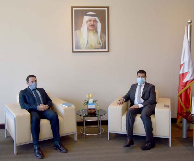 رئيس المؤسسة الوطنية لحقوق الإنسان يبحث تعزيز التعاون مع ممثل مندوبية الاتحاد الأوروبي