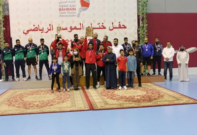 حياة بنت عبدالعزيز تتوج سار بطلاً لدوري العموم لكرة الطاولة