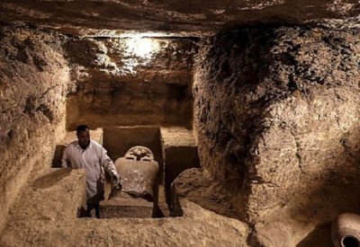 موقع مصري يتحدث عن كشف أثري جديد يعود للعصر الفرعوني المتأخر