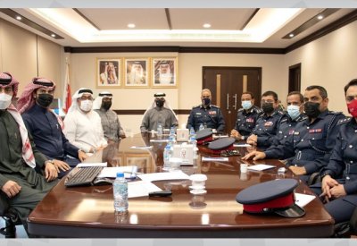 مساعد النائب العام ومدير شرطة المحرق يعقدان اجتماعاَ لمناقشة تفعيل برنامج العدالة التصالحية