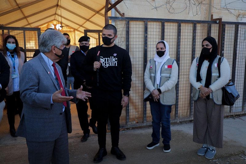 طلبة مدارس البحرين يشاركون في رحلة اغاثية