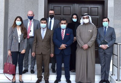 حقوق الإنسان تستقبل وزير الكومنولث بالمملكة المتحدة