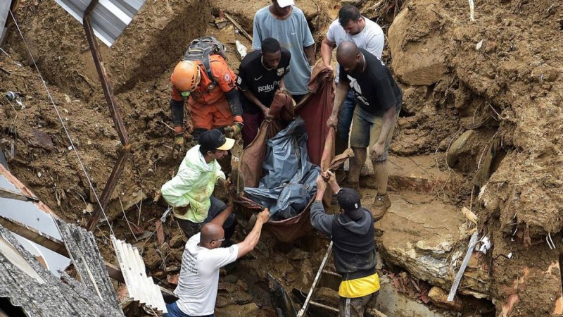  أمطار البرازيل المرعبة تقتل في 6 ساعات 106 أشخاص