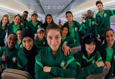 المنتخب السعودي للسيدات يدخل التاريخ ويخوض أول مبارياته