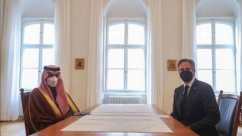 مباحثات سعودية أميركية لوقف انتهاكات الحوثي بحق اليمن وشعبه