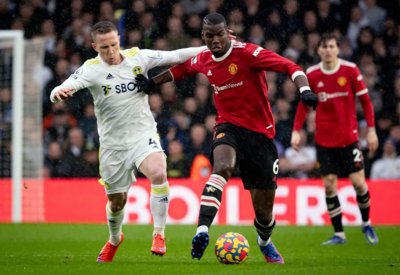 مانشستر يونايتد يفوز على ليدز يونايتد في الدوري الإنجليزي