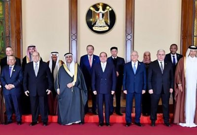 الرئيس المصري يستقبل رئيسي مجلسي الشورى والنواب