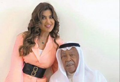 أميرة محمد في دور ابنة الفنان سعد الفرج بالزقوم