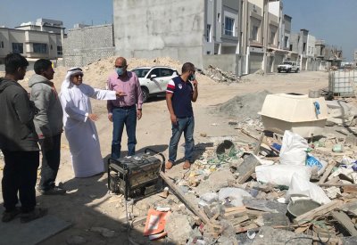 بدء أعمال تسوية طرق "جد الحاج الجديدة"