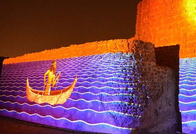 عودة عروض الصوت والضوء إلى موقع قلعة البحرين