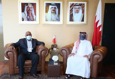 المؤيد يبحث مع نظيره السوداني التعاون الشبابي