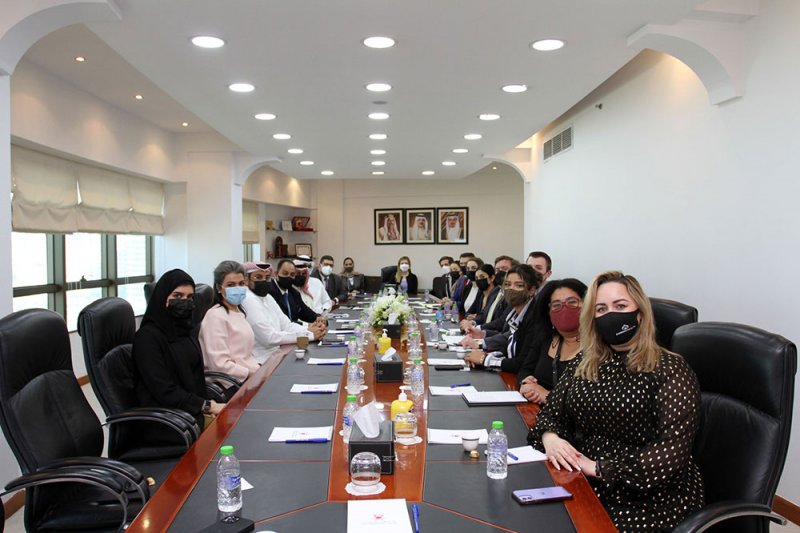 هيئة تنظيم سوق العمل تجتمع بوفد الكونغرس الامريكي
