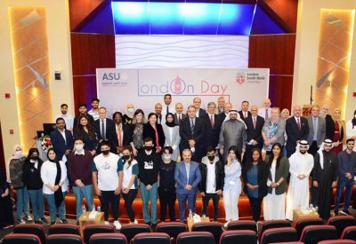 طلبة جامعة العلوم التطبيقية يستعرضون العلاقات الثنائية بين البحرين والمملكة المتحدة