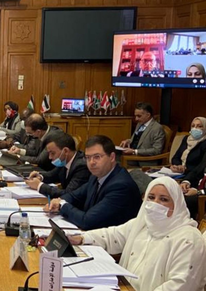 الهاجري تشارك في أعمال اجتماع اللجنة الفنية الاستشارية لمجلس وزراء الصحة العرب
