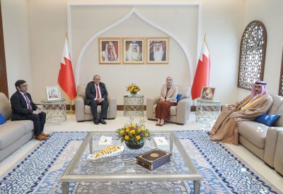 رئيسة مجلس النواب تستقبل سفير جمهورية الهند لدى مملكة البحرين