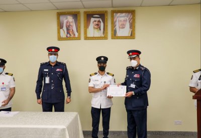 الوكيل المساعد للمنافذ والبحث والمتابعة يحضر حفل تخريج البرنامج التدريبي للموظفين المستجدين بإدارة المنافذ
