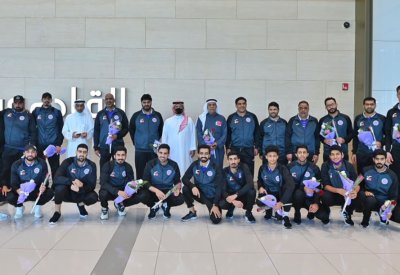 الأولمبية البحرينية تنظم استقبالا رسميا لفريق داركليب للكرة الطائرة وصيف العرب