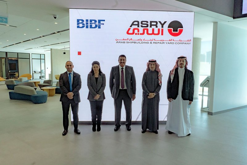 معهد BIBF يستقبل العضو المنتدب لشركة "أسري"