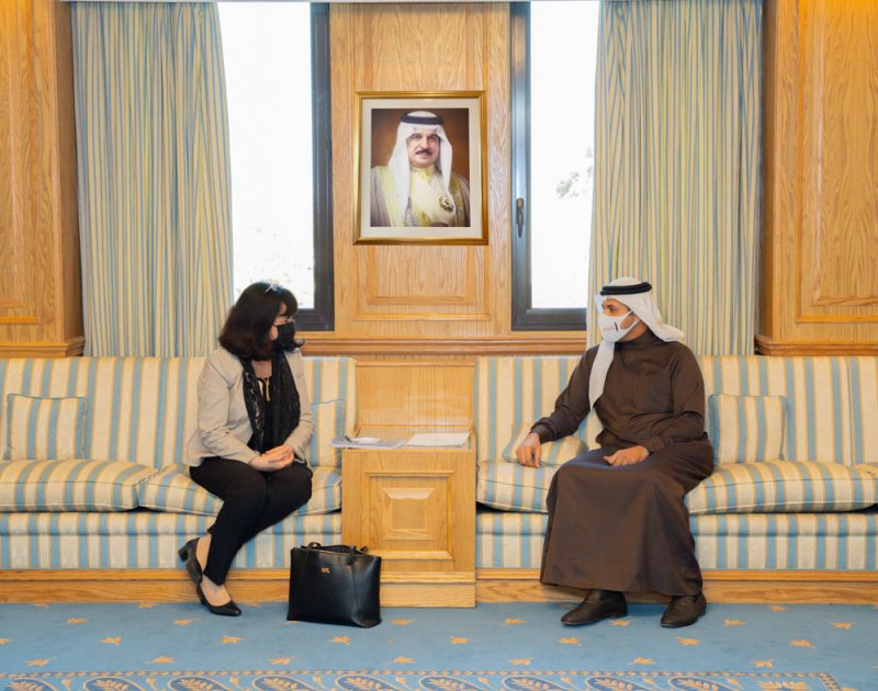 وكيل وزارة الخارجية للشؤون السياسية يجتمع مع مديرة العلاقات الخارجية في الاتحاد البرلماني الدولي