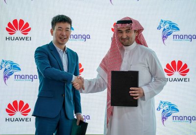 هواوي تتعاون مع شركة مانجا للإنتاج