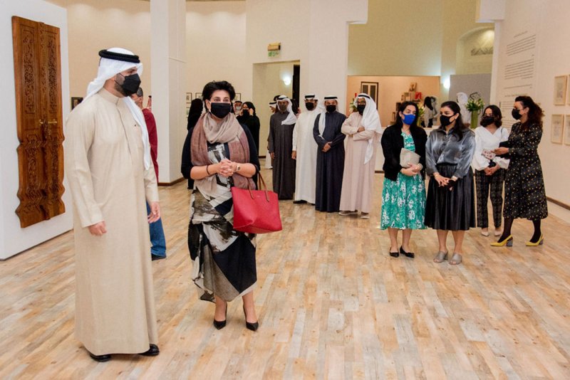 "مذكرات مرئية" للفنان راشد أحمد العريفي يفتح أبوابه في مركز الفنون