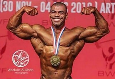 العالمي محمد صباح قائداً لمنتخبنا الوطني لكمال الأجسام