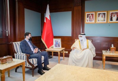 وزير الخارجية يستقبل سفير جمهورية طاجيكستان لدى مملكة البحرين والمقيم في أبوظبي