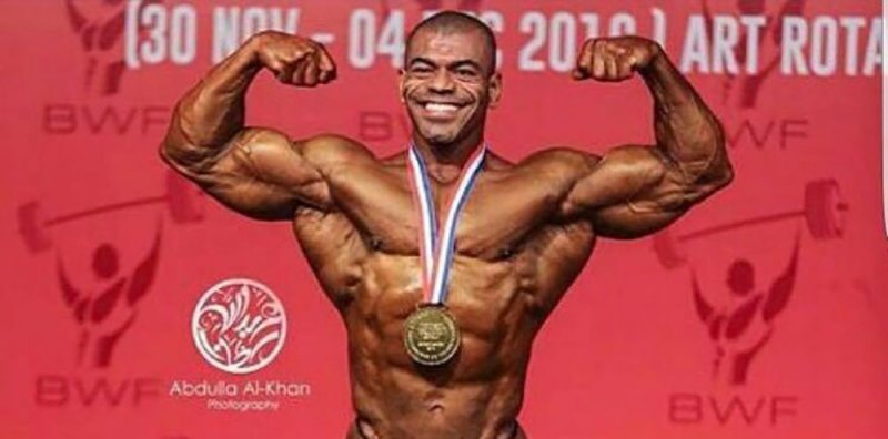 العالمي محمد صباح قائداً لمنتخبنا الوطني لكمال الأجسام