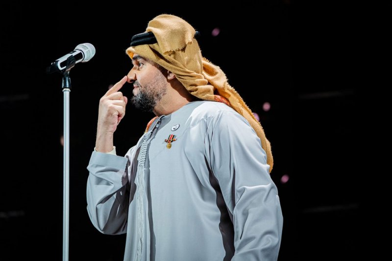 بالصور: حسين الجسمي أزهر في البحرين ربيعاً وصدح شوقاً وطرباً
