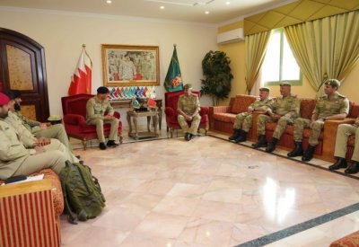 سمو رئيس الحرس الوطني يستقبل مدير عام التعاون العسكري الخارجي بقيادة هيئة الأركان المشتركة الباكستانية
