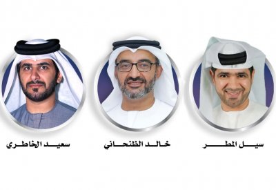 بالفيديو: سيل المطر يهدي محمد بن زايد أغنية "حلو الأخبار"