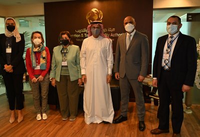 هيئة جودة التعليم والتدريب تستقبل وفدًا من الاتحاد العالمي للتعليم الطبي