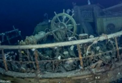 بالتفاصيل: العثور على سفينة بعد 107 أعوام من غرقها