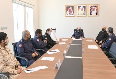 وزير الداخلية يشهد فعاليات التمرين الأمني بالتعاون مع "قوة الدفاع"  و"بابكو"