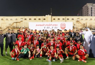 المحرق بطلاً لدوري الشباب لكرة القدم