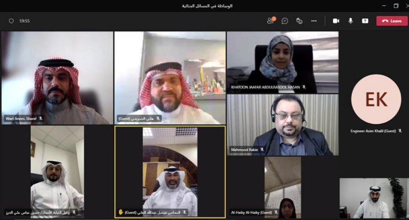 "النيابة" و"العدل" تنظمان حلقة نقاشية للوسطاء الجنائيين