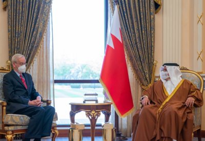 سمو ولي العهد رئيس مجلس الوزراء: أهمية مواصلة تعزيز الشراكة الاستراتيجية بين البحرين وأمريكا بما يحقق التطلعات المشتركة